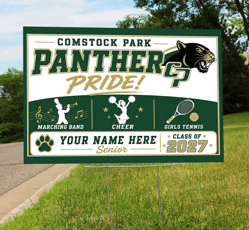 Panther Pride Activities SIgn