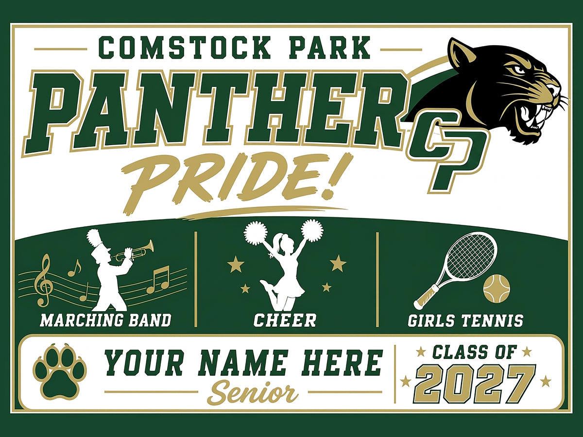 Panther Pride Activities SIgn