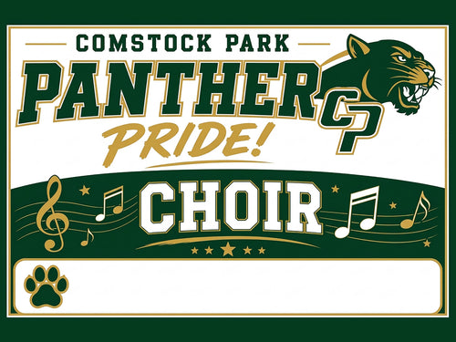 Choir Sign with Student Name