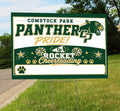 Panther Pride Rocket Cheerleading Sign