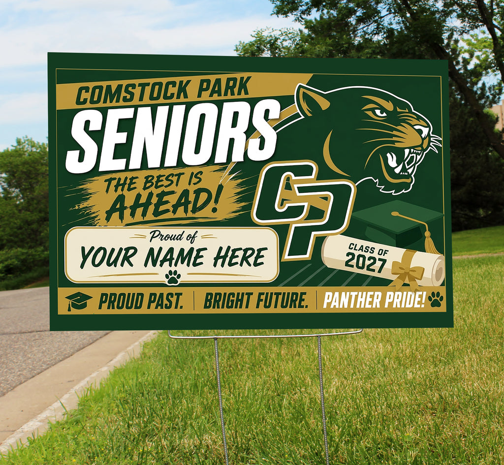 Senior Proud Panther Signs